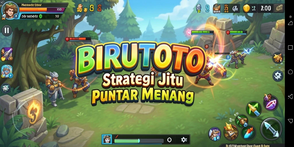 Tangkapan layar BIRUTOTO menampilkan gameplay yang intens dan strategi yang mendebarkan.