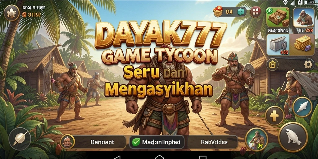 Tampilan gameplay DAYAK777 yang menegangkan dan penuh tantangan.
