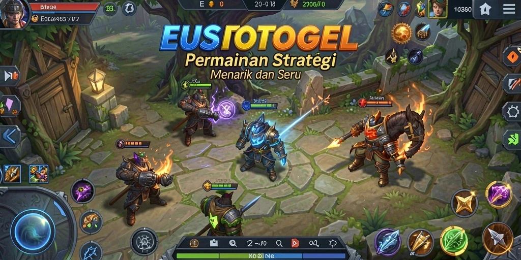 Gameplay seru dalam EUROTOGEL dengan elemen strategi.