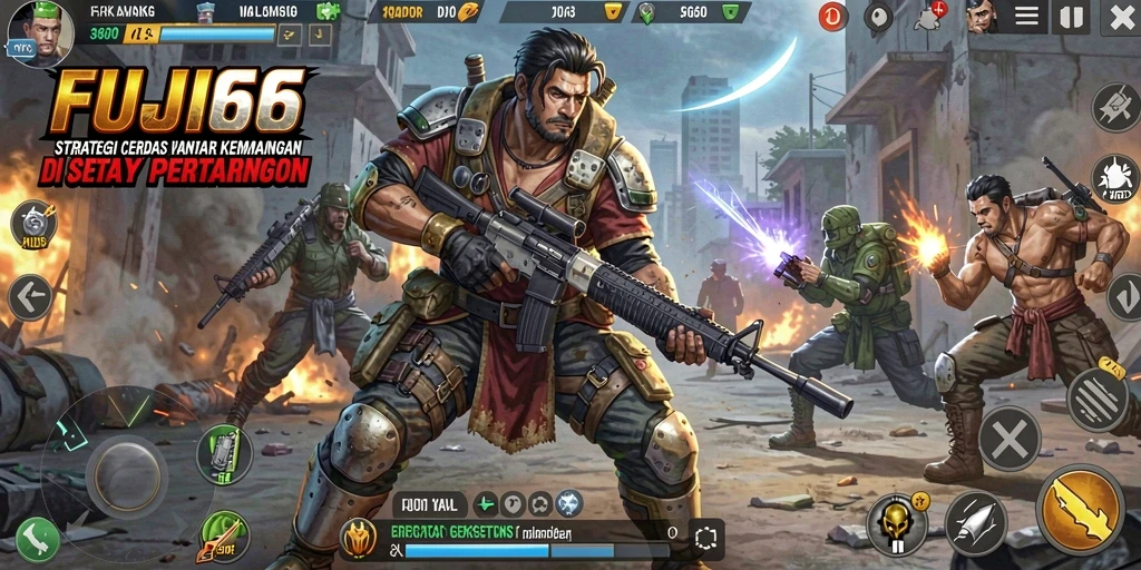 Screenshot utama dari gameplay <strong>FUJI66</strong> yang menunjukkan strategi mendalam dan aksi seru.