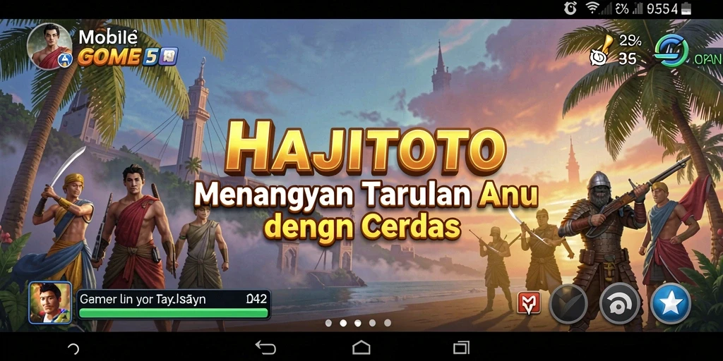 Tampilan gameplay Sportsbook HAJITOTO dengan antarmuka bersih dan informatif.