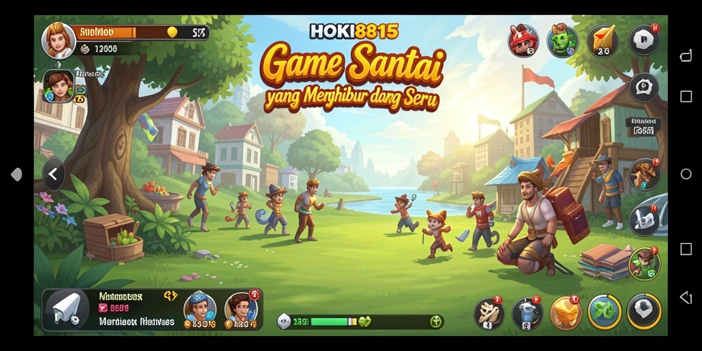 Tampilan gameplay HOKI8815 yang seru dan menarik untuk dimainkan.