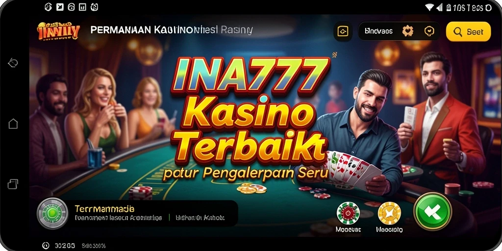 Tampilan gameplay Kasino yang seru dan menarik di INA777.