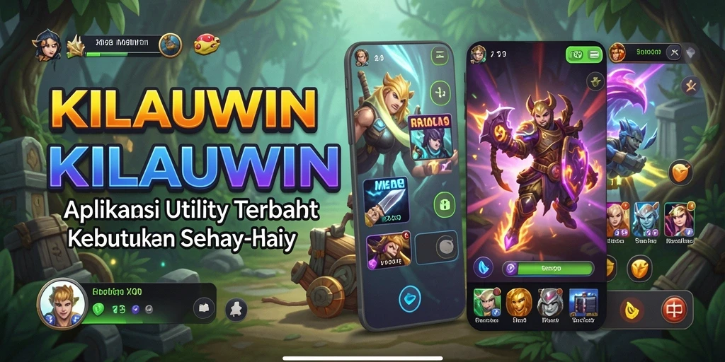 Tampilan antarmuka KILAUWIN yang modern dan intuitif.