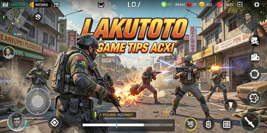 Tampilan utama gameplay LAKUTOTO yang mendebarkan.