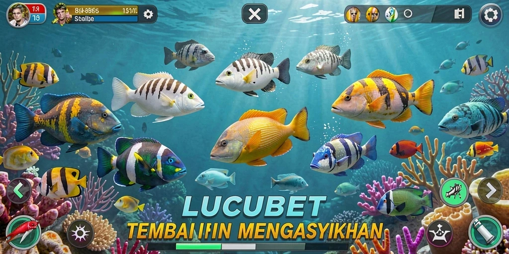 Tampilan gameplay LUCUBET yang seru dan penuh aksi.