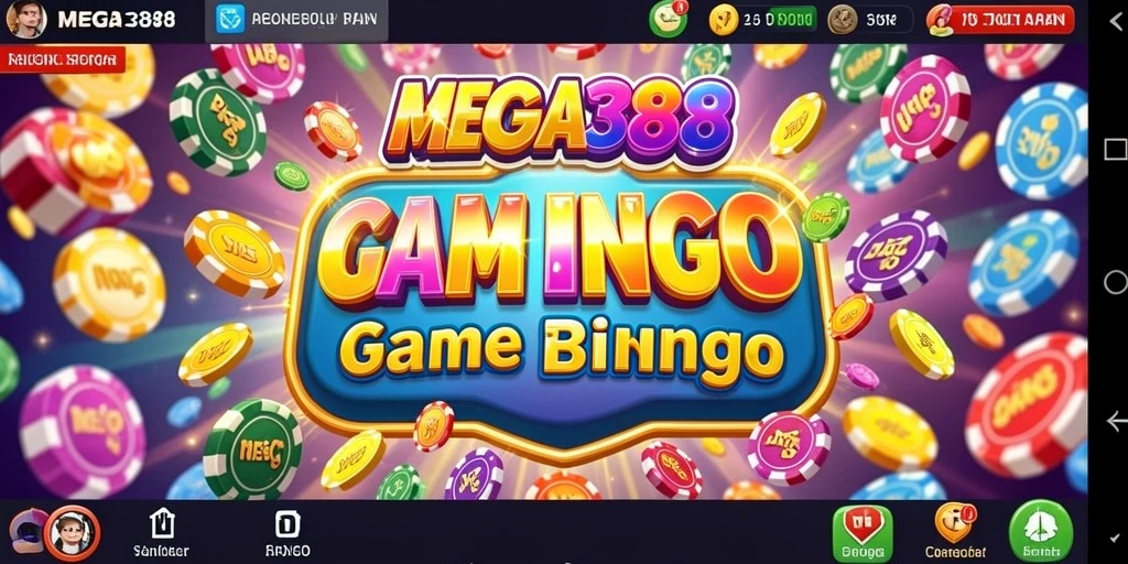Tampilan gameplay seru dalam MEGA388 yang menawarkan pengalaman Bingo menarik.