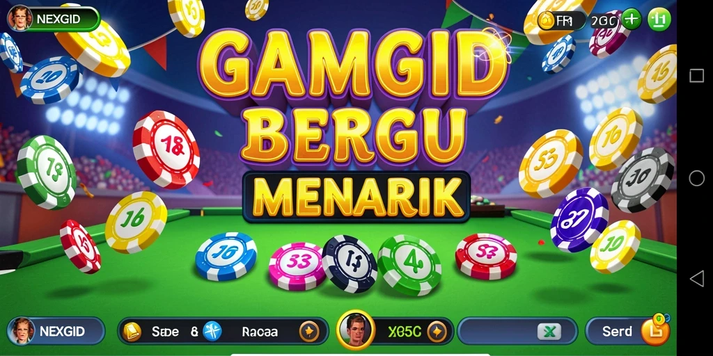 Tampilan gameplay NEXGID yang menampilkan keseruan bermain Bingo.