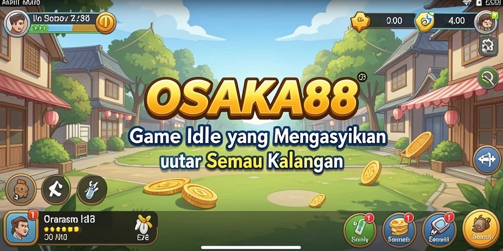 Tampilan gameplay menarik di OSAKA88 dengan fitur Idle yang memudahkan.