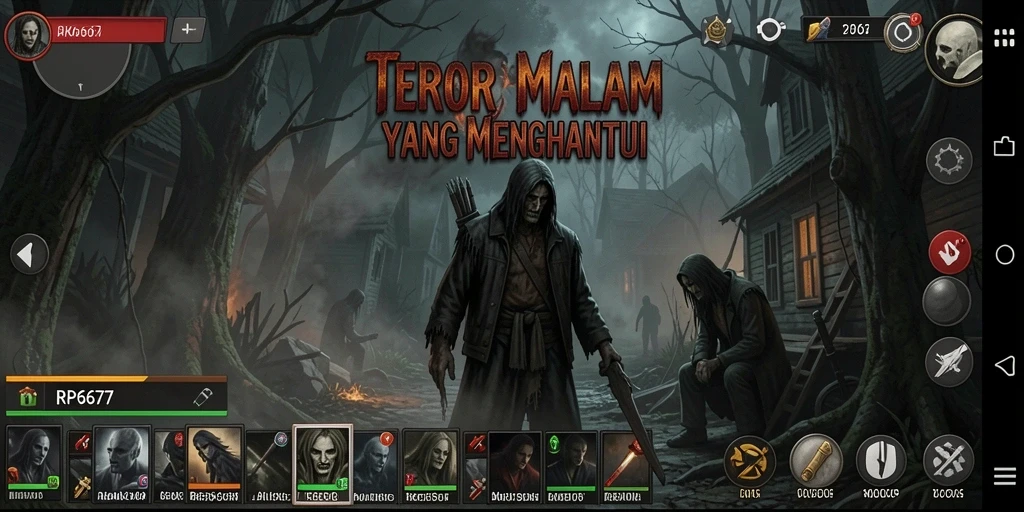 Gameplay mendebarkan dengan suasana Horror yang intens.