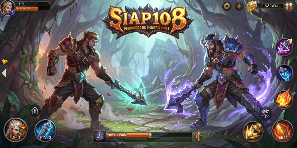 Screenshot gameplay ARPG yang menakjubkan dari SIAP108.