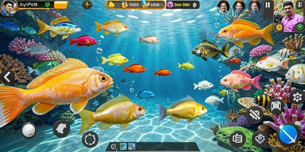 Tampilan gameplay Tembak Ikan yang menarik dan seru di SVIP5.
