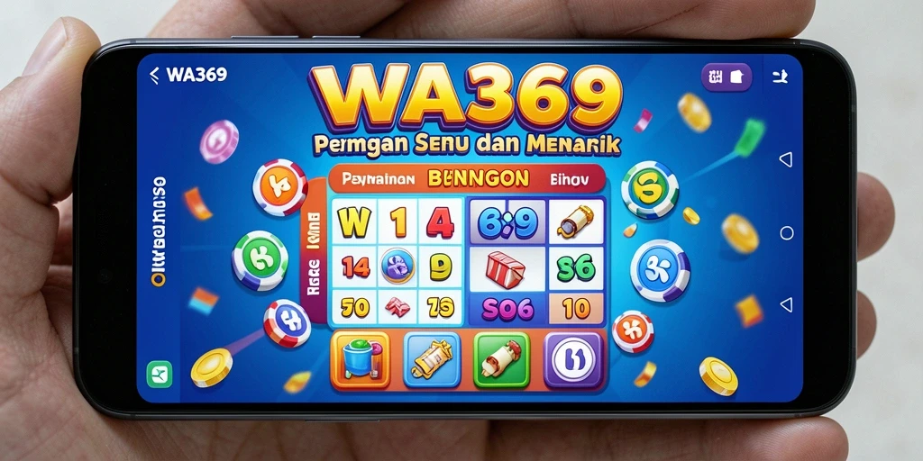 Tampilan gameplay seru dalam permainan Bingo WA369.