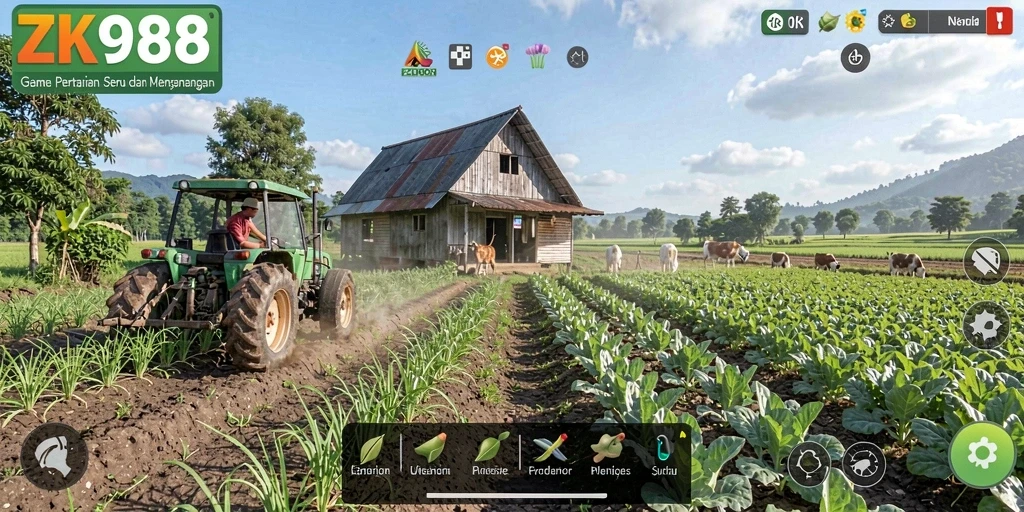 Gameplay seru dan penuh warna di ZK988.
